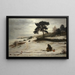 Souffle, soffio, vento d'inverno - Sir John Everett Millais — quadro incorniciato alla parete