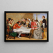 Lorenzo e Isabella - Sir John Everett Millais — quadro incorniciato alla parete
