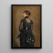 Portrait de Kate Perugini, figlia di Charles Dickens - Sir John Everett Millais — quadro incorniciato alla parete