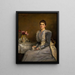 Ritratto di Mary Endicott d. 1957 Mme Joseph Chamberlain - Sir John Everett Millais — quadro incorniciato alla parete