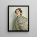 Una bella Spagnola, Mme Chowne - Sir John Lavery — quadro incorniciato alla parete