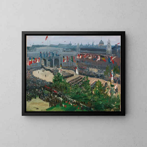 Arc de l'Amirauté, 19 luglio 1919 - Sir John Lavery — quadro incorniciato alla parete