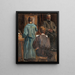 Interno dell'atelier dell'artista - Sir John Lavery — quadro incorniciato alla parete