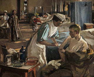 Ospedale di Londra - Sir John Lavery — vista dell’opera