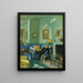 Mme Osler - Sir John Lavery — quadro incorniciato alla parete