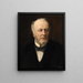 Ritratto di John Thomas Gilbert (1829 - 1897), Antiquario - Sir John Lavery — quadro incorniciato alla parete