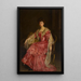 Portrait de Mabel Choate 1870-1958 - Sir John Lavery — quadro incorniciato alla parete