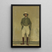 Ritratto di Walter B. Harris - Sir John Lavery — quadro incorniciato alla parete