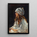 Ritratto della figlia dell'artista Alice - Sir John Lavery — quadro incorniciato alla parete