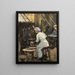 Il produttore di dischi - Sir John Lavery — quadro incorniciato alla parete