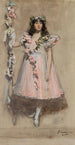 La fille couronnée de guirlandes - Sir John Lavery — vista dell’opera