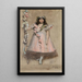 La fille couronnée de guirlandes - Sir John Lavery — quadro incorniciato alla parete