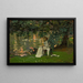 Sotto gli alberi Ranelagh - Sir John Lavery — quadro incorniciato alla parete