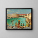 Inverno in Florida - Sir John Lavery — quadro incorniciato alla parete