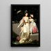 Portrait de Mme Jelf Powis et de sa fille - Sir Joshua Reynolds — quadro incorniciato alla parete