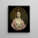 Ritratto di Mme Thomas Watkinson Payler - Sir Joshua Reynolds — quadro incorniciato alla parete