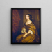 Barbara Villiers, duchesse de Cleveland - Sir Peter Lely — quadro incorniciato alla parete