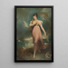 Portrait d'une femme en Miranda dit être Miss Gibbon - Sir Thomas Lawrence — quadro incorniciato alla parete