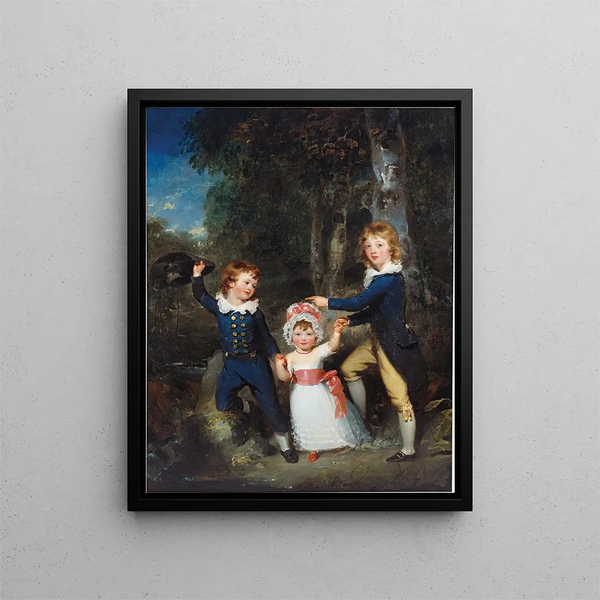 Sir Thomas Lawrence - Portrait of the Children of Lord George Cavendish.webp