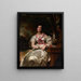 Ritratto dell'onorevole signora Seymour Bathurst - Sir Thomas Lawrence — quadro incorniciato alla parete