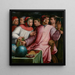 Sei poeti toscani - Giorgio Vasari — quadro incorniciato alla parete