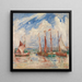 Sloops - James Ensor — quadro incorniciato alla parete