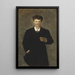 August Strindberg 1849-1912 - Sofie Holten — quadro incorniciato alla parete