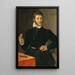 Portrait d'un orfèvre - Sofonisba Anguissola — quadro incorniciato alla parete