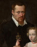 Ritratto di un uomo con sua figlia - Sofonisba Anguissola — vista dell’opera