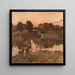 Serata ad Auvers - Jean Charles Cazin — quadro incorniciato alla parete
