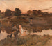 Serata ad Auvers - Jean Charles Cazin — vista dell’opera