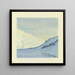 Serata tra le montagne Allgäu - Adolf Jansen — quadro incorniciato alla parete
