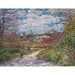 Riproduzione del dipinto Sole d'inverno a Veneux-Nadon - Alfred Sisley