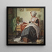 Sonno ben custodito - Hermann Knopf — quadro incorniciato alla parete