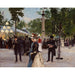 Riproduzione del dipinto Sommeraften i Tivoli (1888) - Paul Fischer