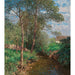 Riproduzione del dipinto Paesaggio soleggiato con ruscello - Alfred Zoff