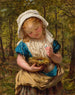 Ritratto di una giovane ragazza - Sophie Anderson — vista dell’opera
