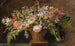 Un panier con fiori alpini - Sophie Dahn-Fries — vista dell’opera