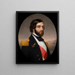 François Orléans Principe di Joinville - Sophie Linard — quadro incorniciato alla parete