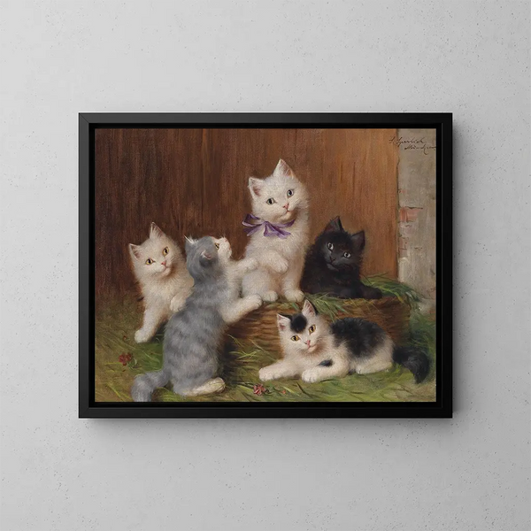 Chatons - Sophie Sperlich — quadro incorniciato alla parete