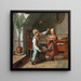 Soffiante bolle - David Monies — quadro incorniciato alla parete