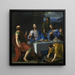 Cena ad Emmaus - Jean-Baptiste de Champaigne — quadro incorniciato alla parete