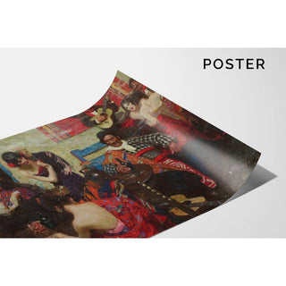 Spanish Tavern - Dean Cornwell | Reproduction Tableau Décoration murale affiche copie