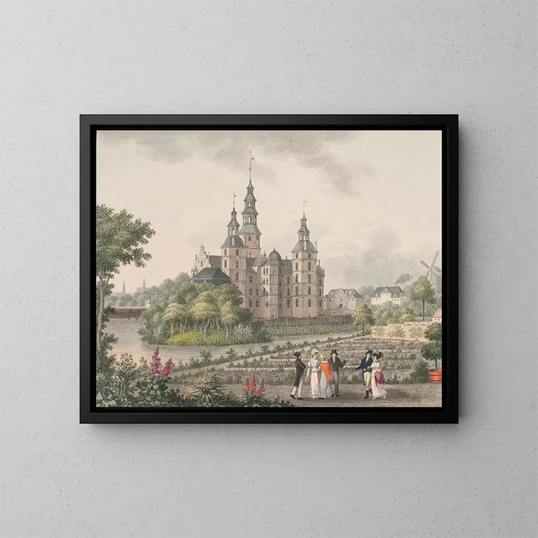 Château de Rosenborg - Søren L. Lange — quadro incorniciato alla parete