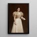Portrait d'Antonina Schmidt - Stanisław Cercha — quadro incorniciato alla parete