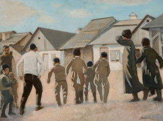 Vers le cheder - Stanisław Dębicki — vista dell’opera