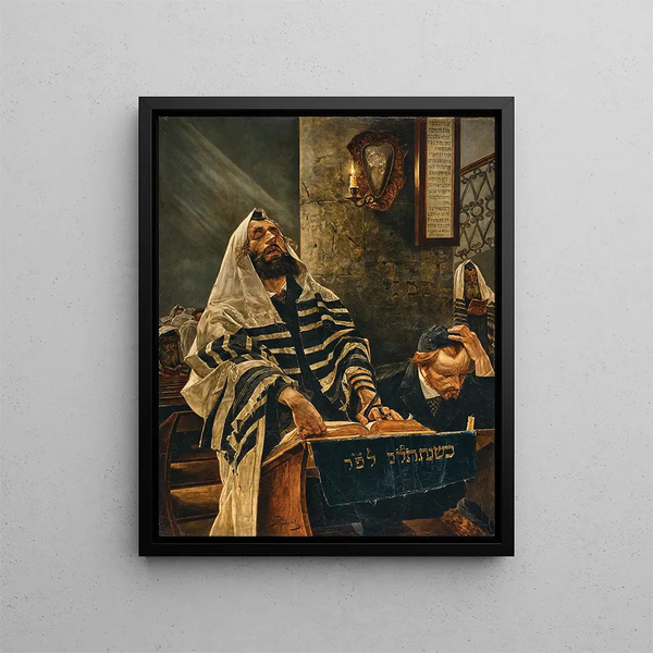 Stanisaw Grocholski - Praying in the Synagogue.webp