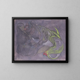 Stanisaw Ignacy Witkiewicz - Chameleo from the series Astronomical compositions.webp