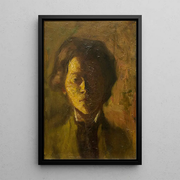 Stanisaw Ignacy Witkiewicz - Selfportrait in the mirror.webp