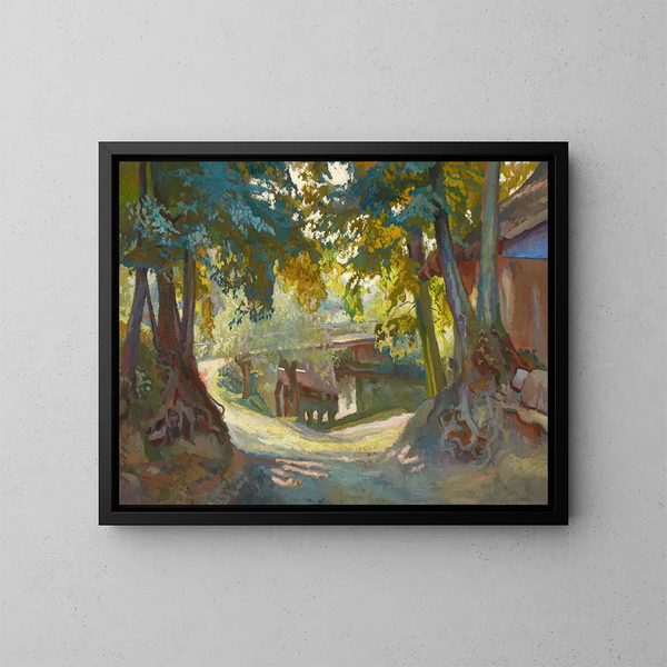 Un jour d'automne - Stanisław Kamocki — quadro incorniciato alla parete